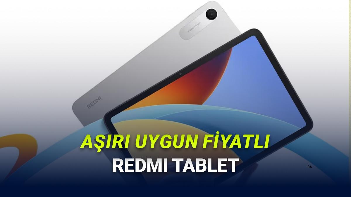 Sudan Ucuz Fiyata İyi Özellikler Sunan Tablet Redmi Pad 2 9.7 Tanıtıldı
