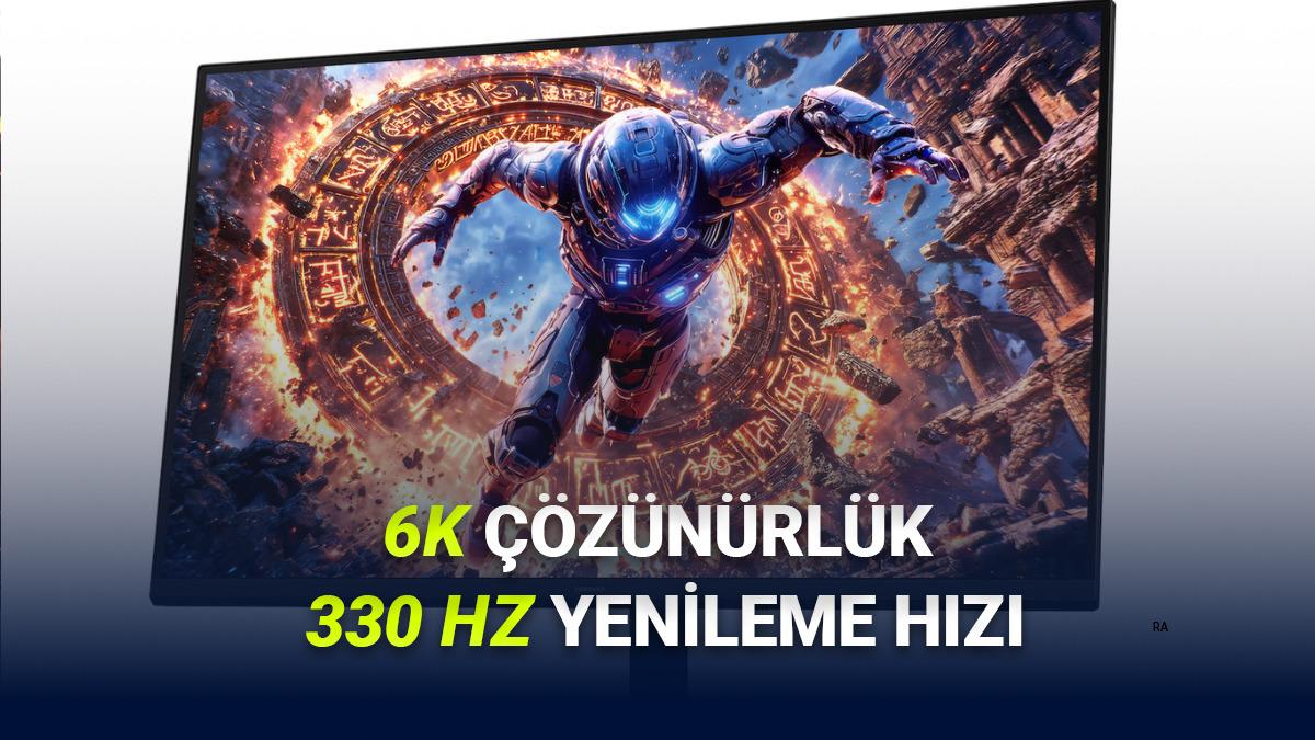 Dünyanın İlk 6K Oyuncu Monitörü Samsung Odyssey G8 G80HS Duyuruldu: 330 Hz Yenileme Hızı!