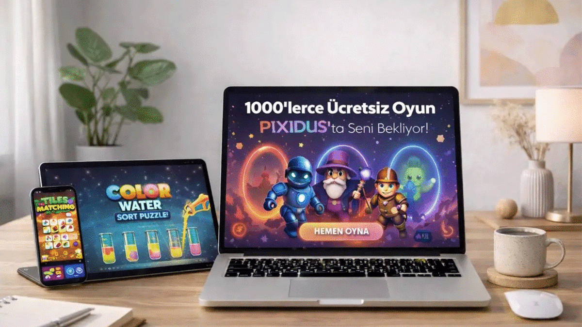 Tarayıcıda Oyun Oynamanın Pratik Yolu: Pixidus Nedir, Ne Sunar?
