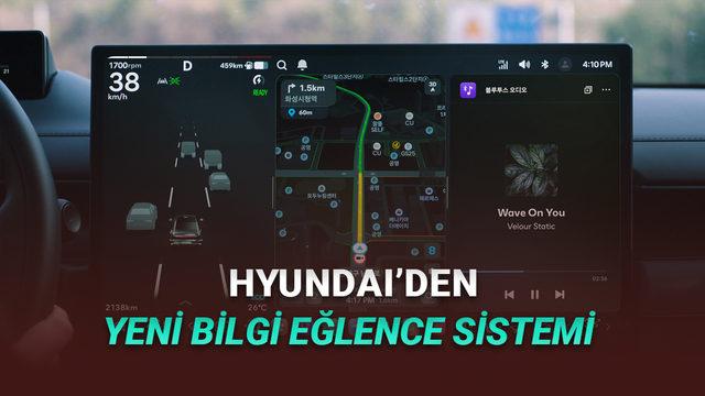 Hyundai, Türkiye'de Üretilecek Ioniq 3'te de Göreceğimiz Yapay Zekâ Tabanlı Pleos Bilgi Eğlence Sistemini Tanıttı