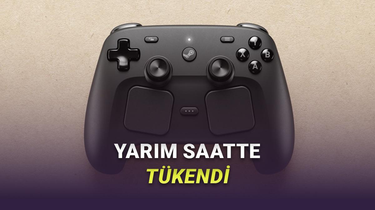 Satışa Çıkan DualSense Rakibi Kontrolcü Steam Controller, Sadece 30 Dakikada Tükendi!