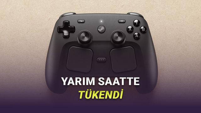 Satışa Çıkan DualSense Rakibi Kontrolcü Steam Controller, Sadece 30 Dakikada Tükendi!