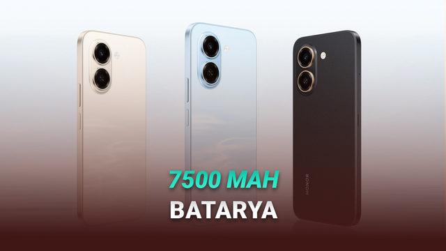 7500 mAh Bataryalı Bütçe Dostu Telefon HONOR Play 80 Plus Tanıtıldı