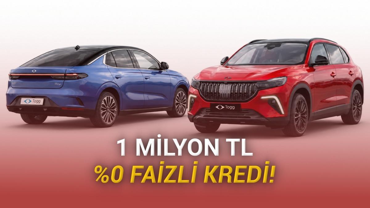 Togg’dan Mayıs Ayına Özel Kampanya: %0 Faizli 1 Milyon TL Kredi ve 6 Ay Ücretsiz Şarj