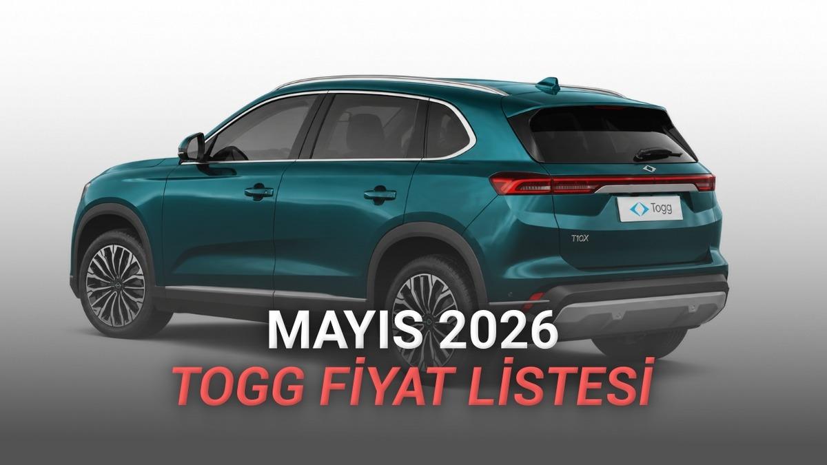 Mayıs 2026 Togg Fiyat Listesi: İşte %0 Faizli 1 Milyon TL Kredi ile Alabileceğiniz Modellerin Fiyatları