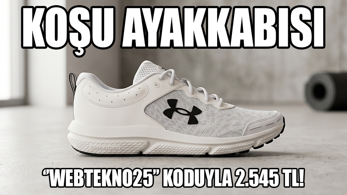 Spor ayakkabılarda ''webtekno25'' koduyla %25 indirim!
