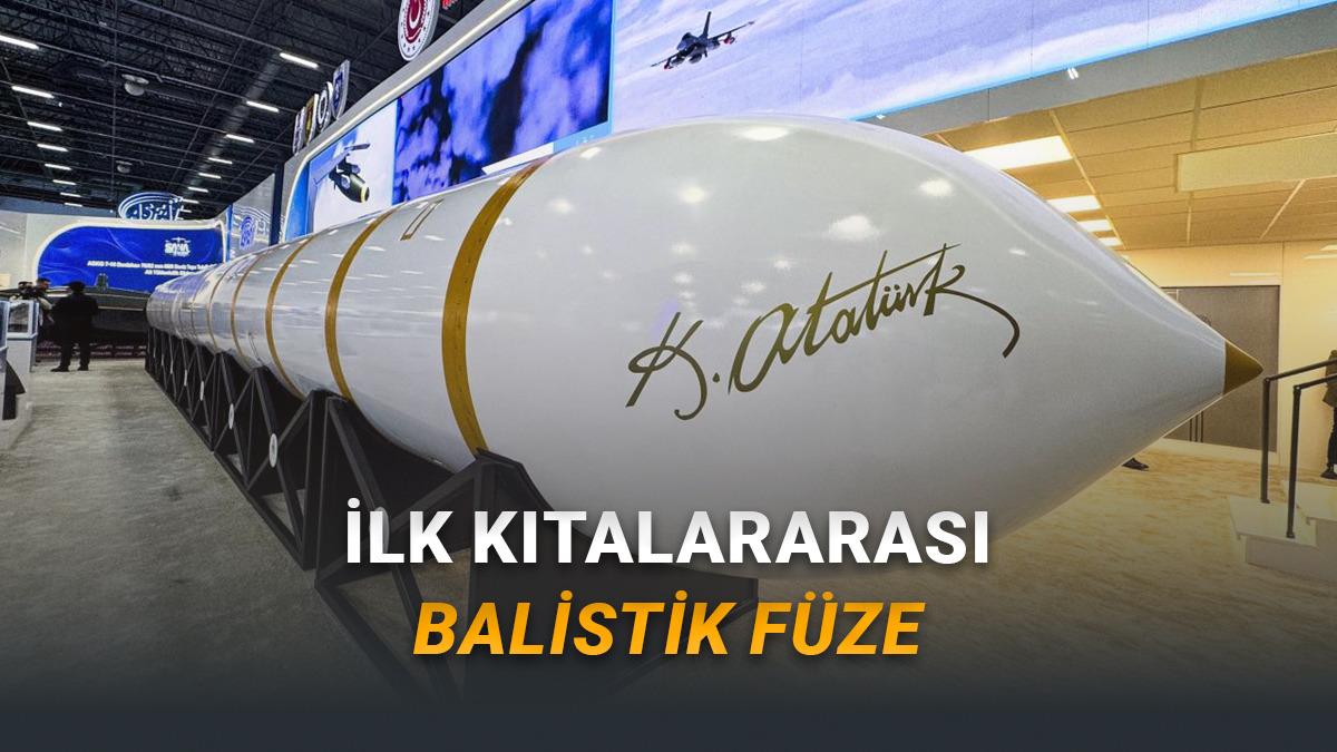 Türkiye'nin Bugüne Kadar Ürettiği En Büyük Füze "YILDIRIMHAN"ın Özellikleri!