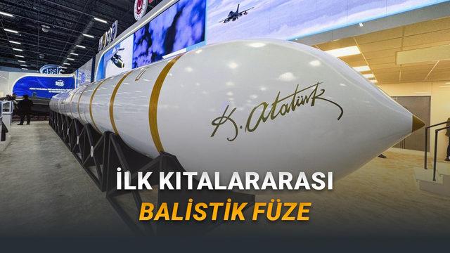 Türkiye'nin Bugüne Kadar Ürettiği En Büyük Füze "YILDIRIMHAN"ın Özellikleri!