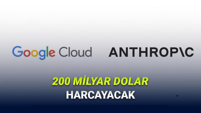 İddia: Anthropic, Google Cloud'a 200 Milyar Dolar Yatırım Yapacak