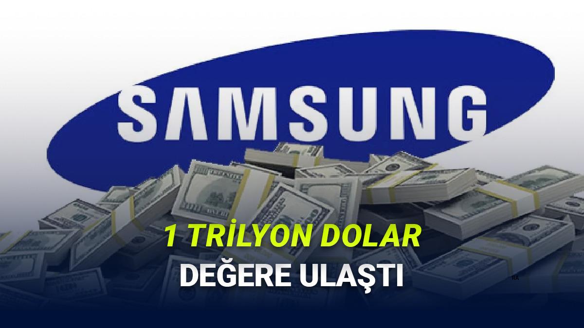 Samsung'un Piyasa Değeri 1 Trilyon Doları Aştı: Hisseleri Uçuşa Geçti!