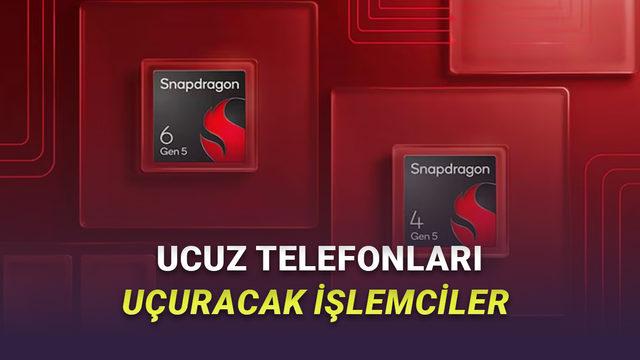 Orta Segment Telefonları Uçuracak Snapdragon 6 Gen 5 ve Snapdragon 4 Gen 5 Tanıtıldı