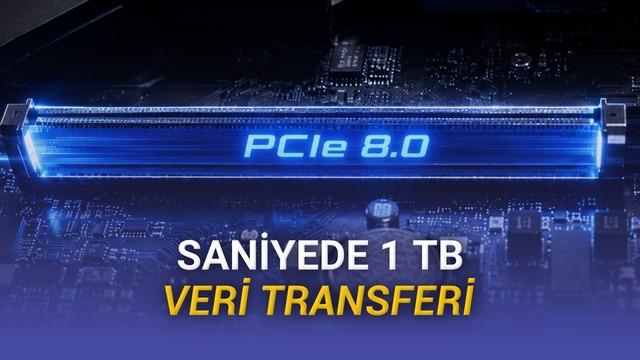 PCIe 8.0 Taslağı Yayınlandı: 1 TB/s Veri Aktarımı Geliyor