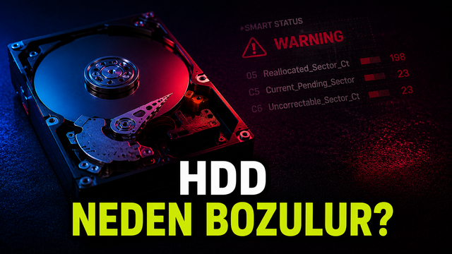 HDD Bozulursa Ne Olur? İşte Disk Arızasının En Kritik Belirtileri