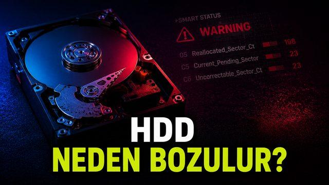 HDD Bozulursa Ne Olur? İşte Disk Arızasının En Kritik Belirtileri