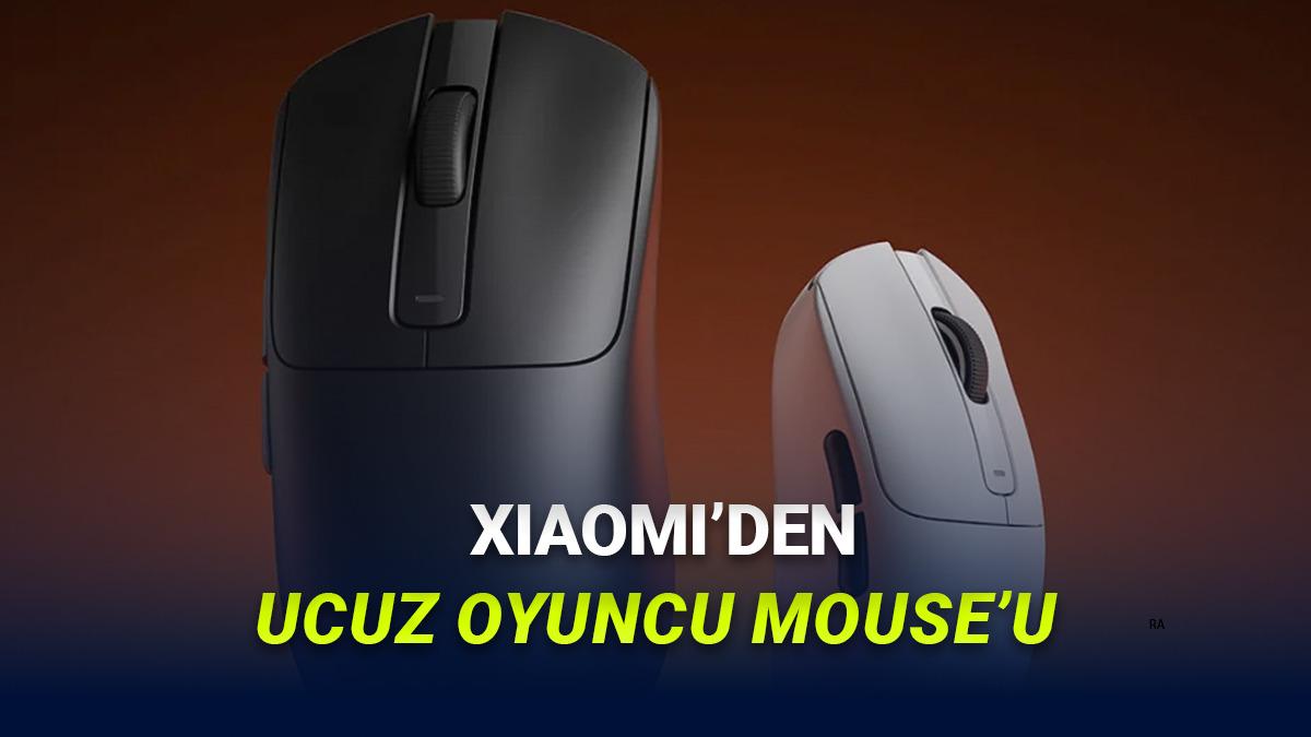 Xiaomi, Çok Uygun Fiyata İyi Özellikler Sunan Oyuncu Mouse'u Tanıttı