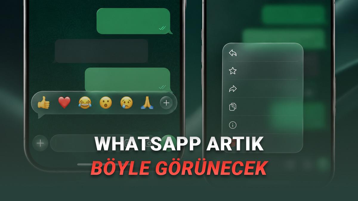 WhatsApp'ın "Liquid Glass" Tasarımından Yeni Ekran Görüntüsü Ortaya Çıktı