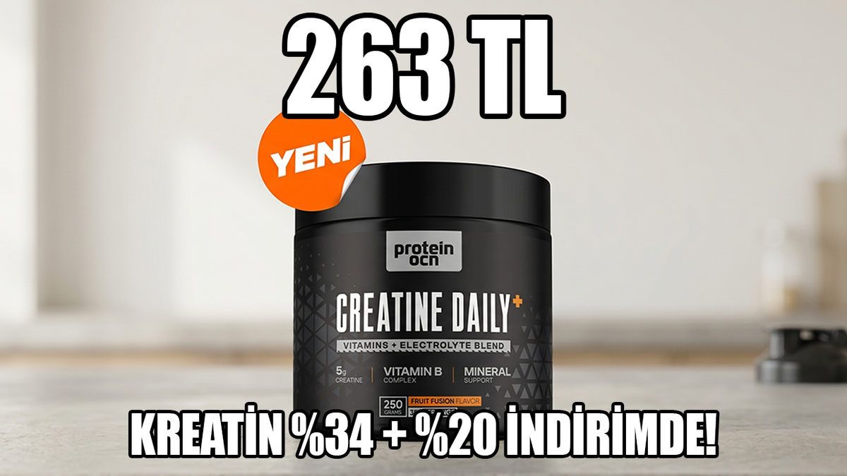 Protein Ocean'da tüm ürünlerde geçerli %20 indirim kodunuz: ''webtekno''