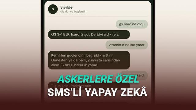 Tuşlu Telefon Kullanan Askerlerin ChatGPT'ye Yazar Gibi SMS Atarak Gündeme Ulaşmasını Sağlayan Hizmet: "Sivilde"