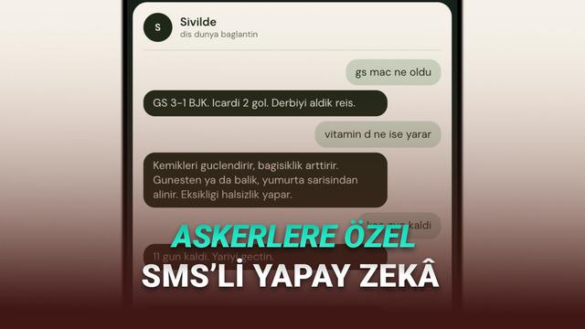Askerlerin SMS ile Gündeme Ulaşmasını Sağlayan Yapay Zekâ Hizmeti: Sivilde