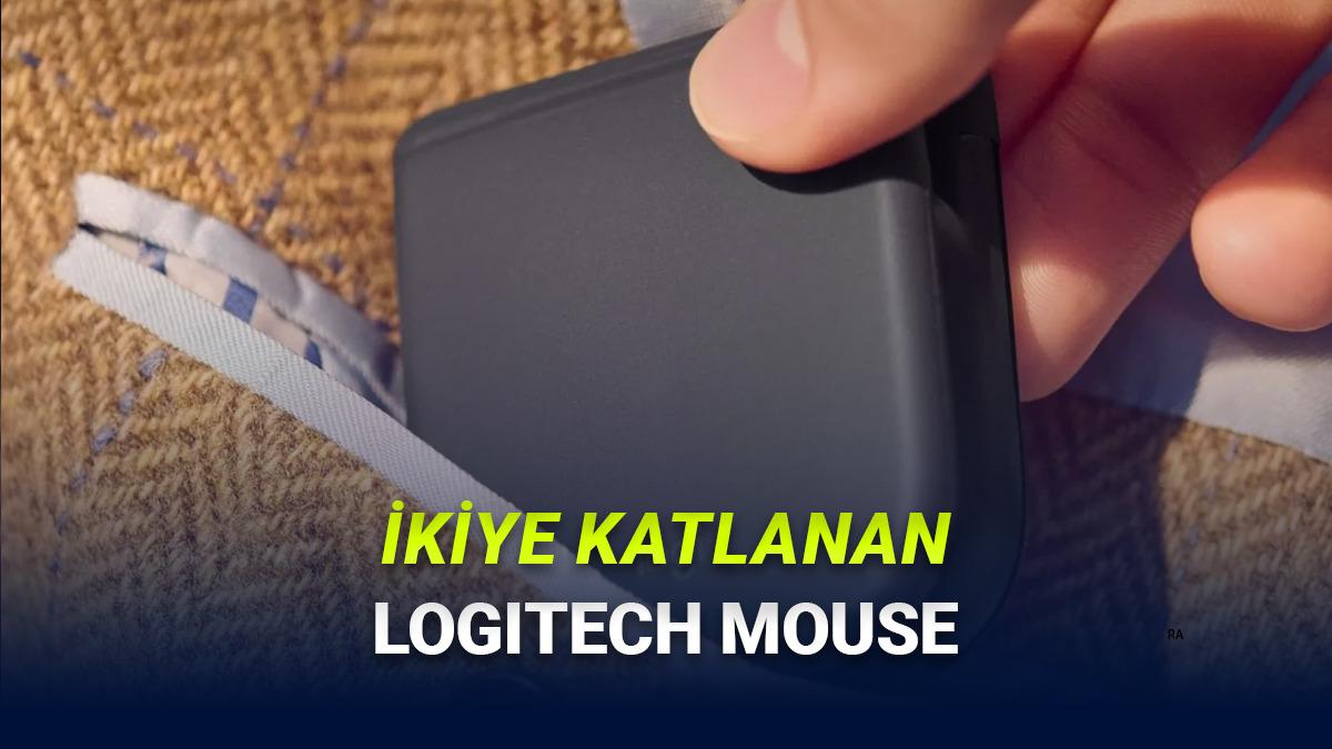 Logitech, Katlanıp Cebinize Rahatça Girebilecek Mouse Geliştiriyor!