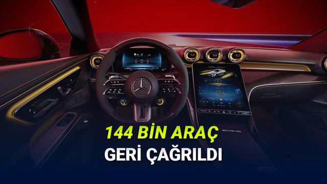 Mercedes-Benz, 144 Bin Aracını Geri Çağırdı: İşte Nedeni!