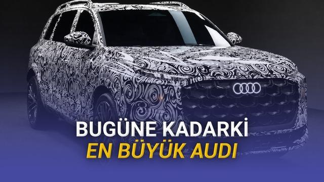 Audi Q9'in İç Mekânı İlk Görüntüler