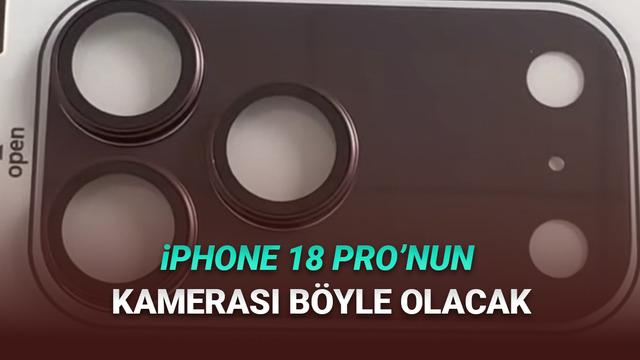 iPhone 18 Pro’nun Kamera Tasarımı Ortaya Çıktı