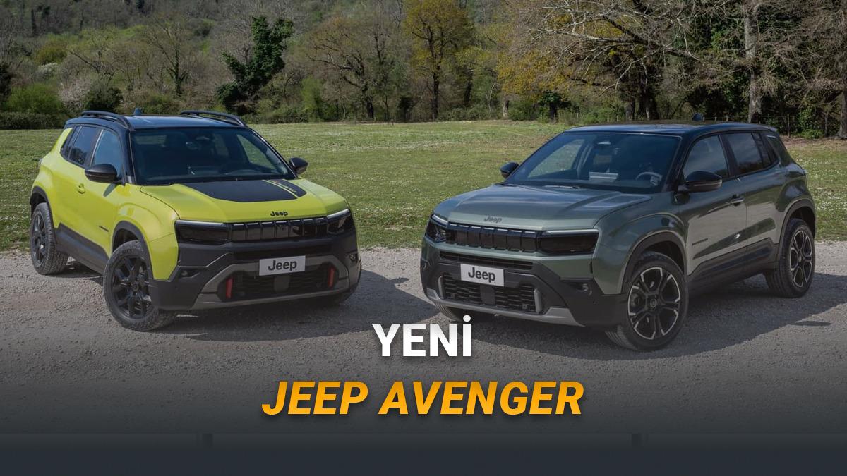 Türkiye'ye de Gelmesi Beklenen Makyajlı Jeep Avenger Tanıtıldı: İşte Özellikleri