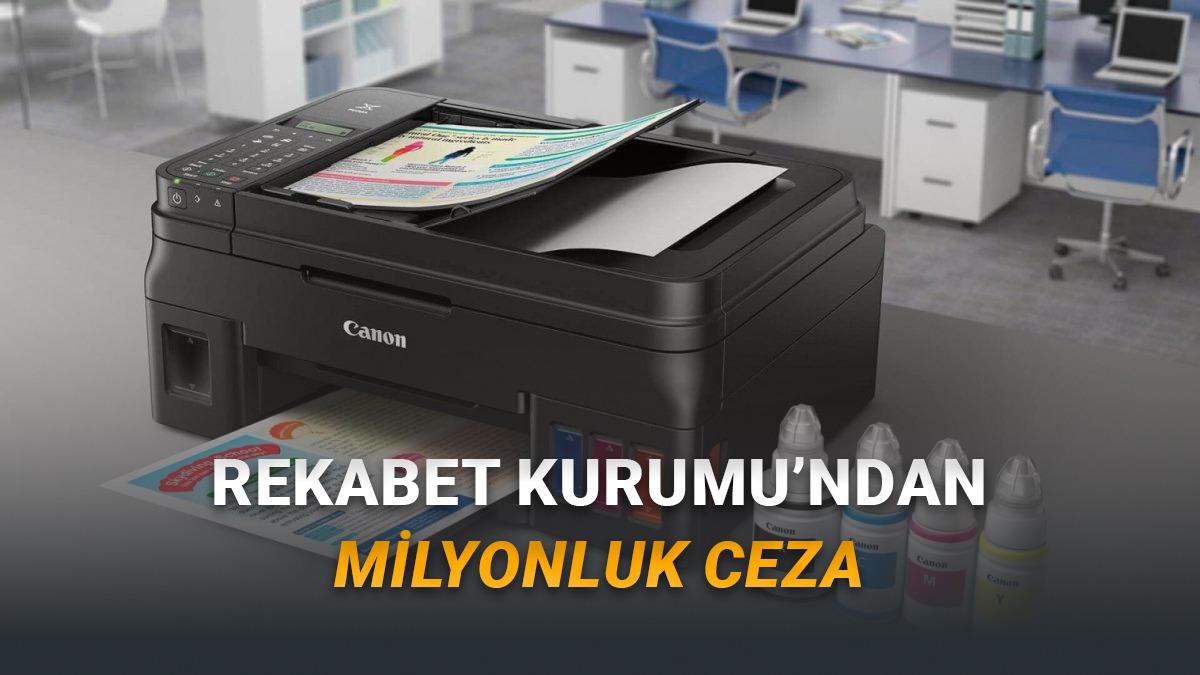 Rekabet Kurumu, Yazıcı ve Fotokopi Sektörüne Milyonluk Ceza Verdi