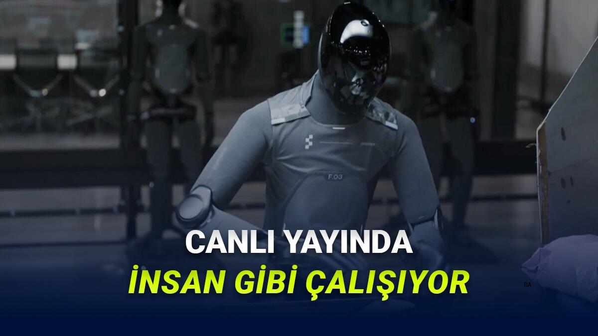 Bilim Kurgu Filmleri Gerçek Oldu: Figure'ün İnsansı Robotu Helix-02, Canlı Yayında Saatlerdir Fabrikada Çalışıyor [Video]