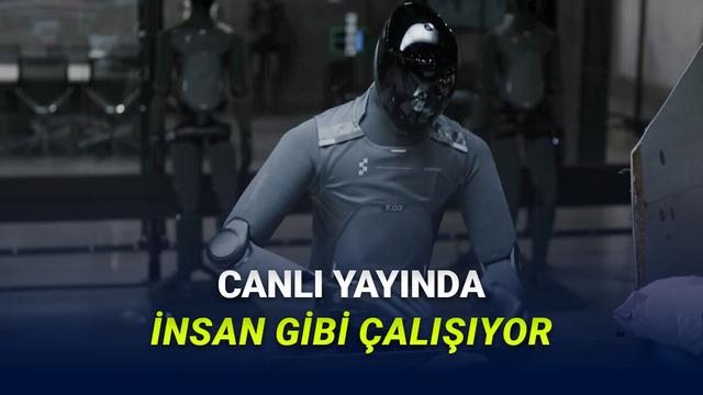 Figure'nın Insansı Robot Helix-02 Fabrikada Mesaisini Otonom Yapıyor