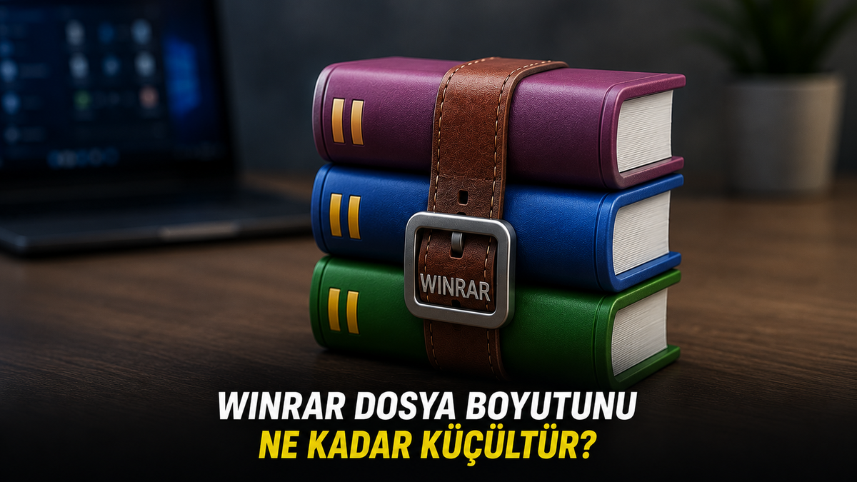 WinRAR Dosya Boyutunu Nasıl Küçültülür?