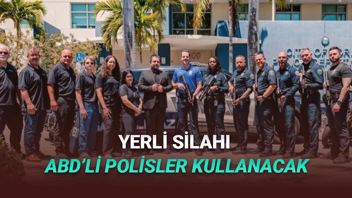 Türk Şirket Sarsılmaz'ın Makineli Tabancasını ABD'li Polisler Kullanmaya Başladı: Bir İlk!