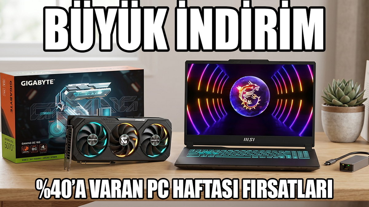 Amazon'da PC kategorisinde yüzlerce üründe indirim!