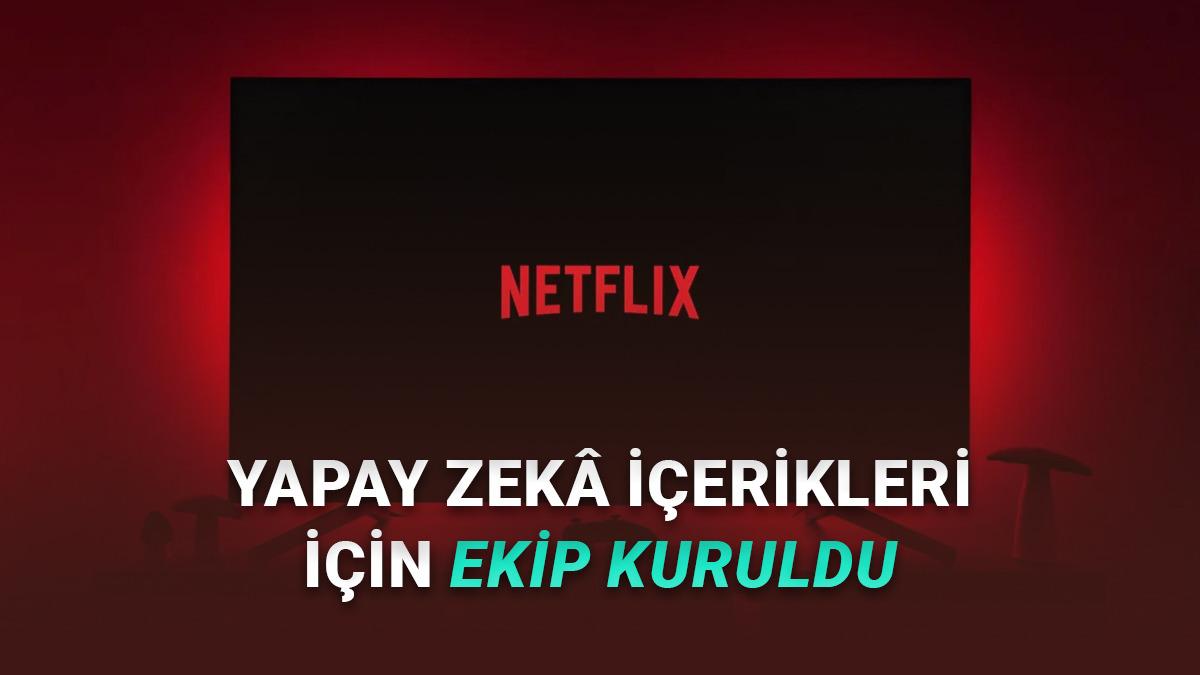 Netflix'e Yapay Zekâ ile Üretilmiş Kısa Film ve Animasyonlar Geliyor