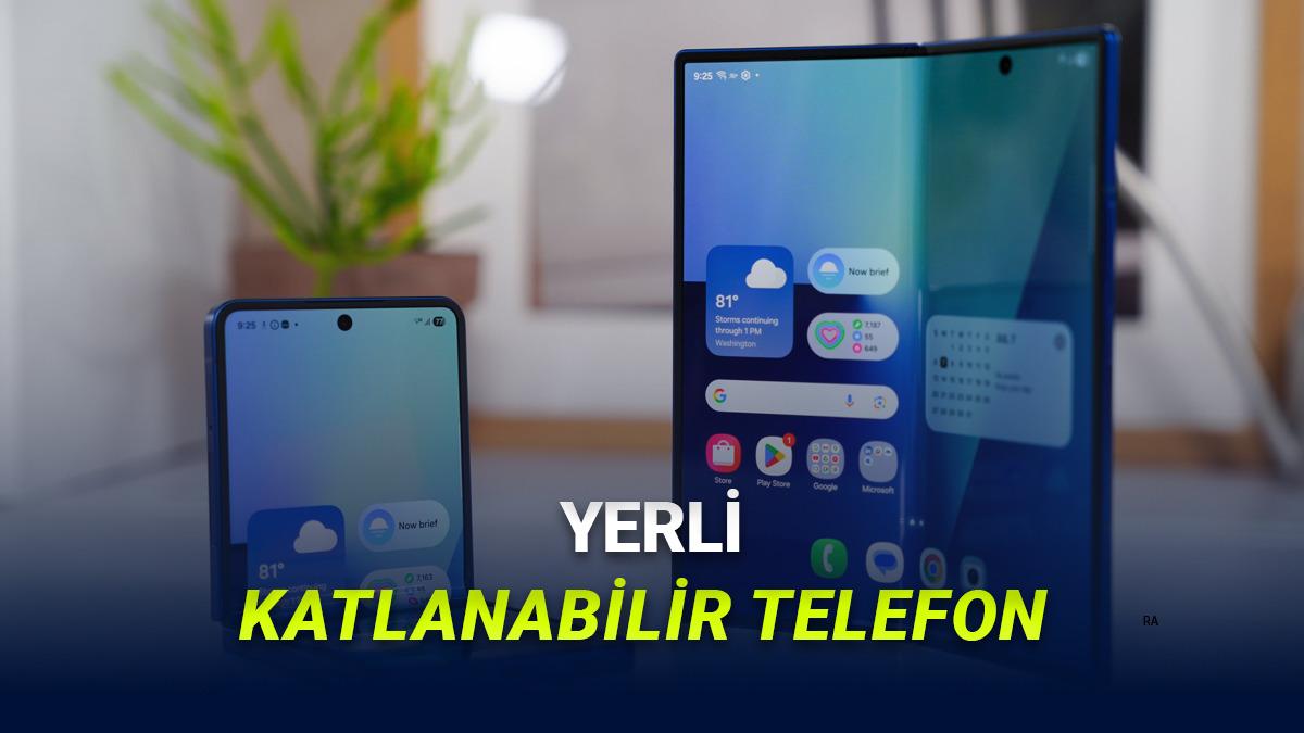 Türkiye'nin İlk Yerli Katlanabilir Telefonu Geliyor! İşte Markası ve Çıkış Tarihi