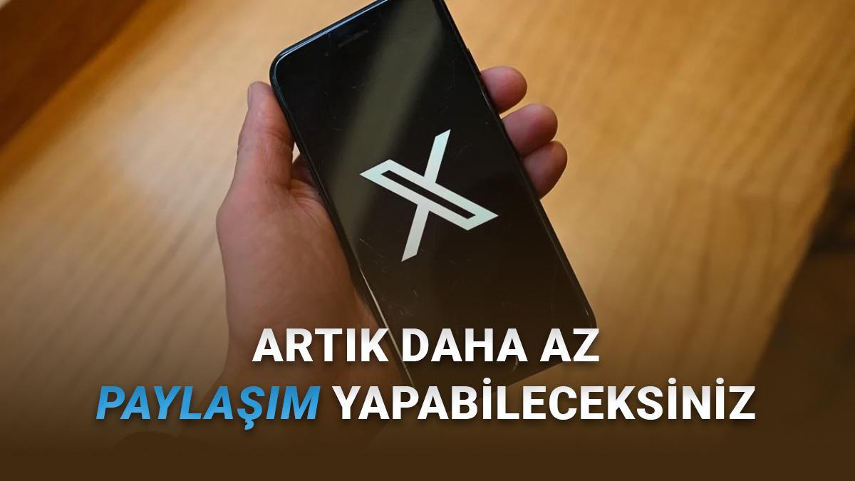 Para Vermeyenlere X'te Paylaşım ve Mesaj Sınırı Geliyor: Günlük Sınırlar Azaltıldı!