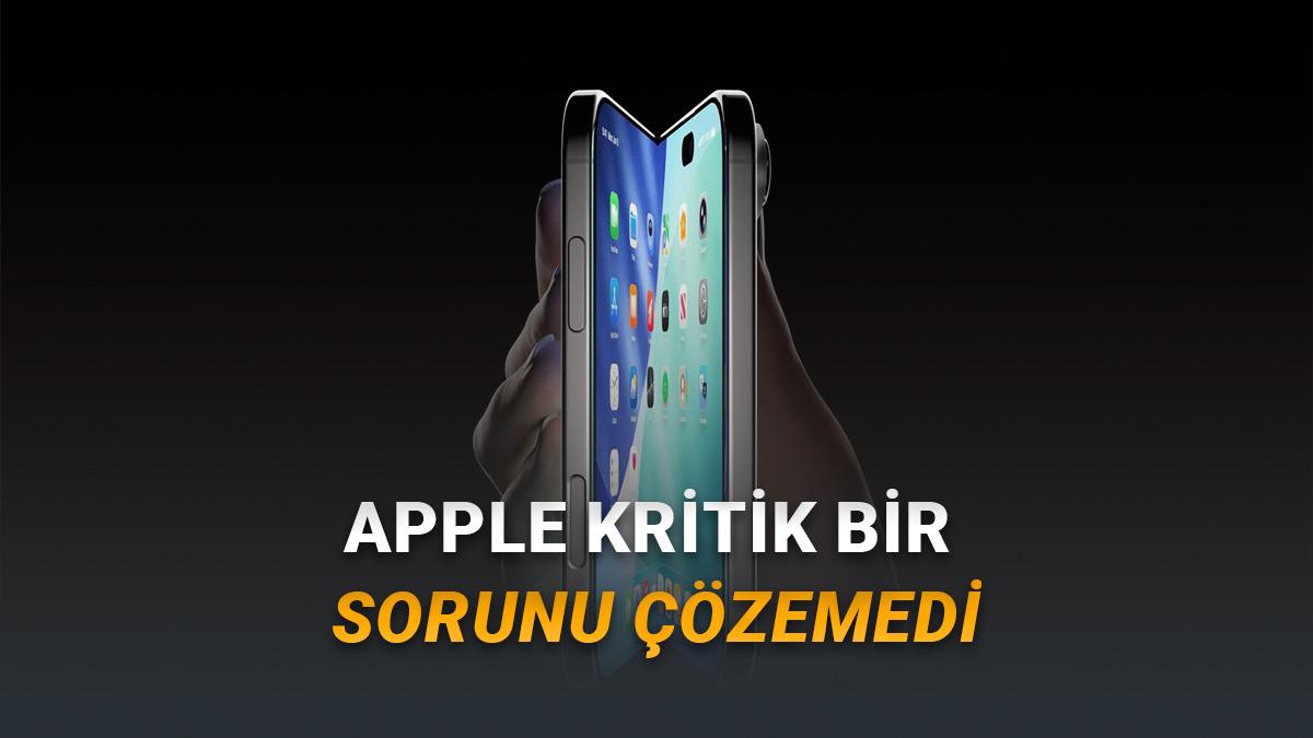 iPhone Fold'a Dair Bir İyi Bir de Kötü Haber: Lansmanı Ertelenebilir!