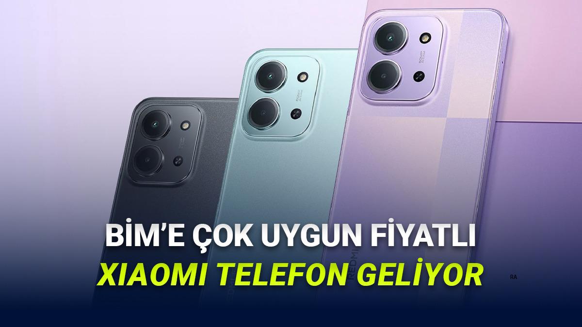 Bütçe Dostu 5G Telefon Arayanlar Kaçırmasın: BİM, Uygun Fiyata Xiaomi Redmi 15C 5G Satacak!