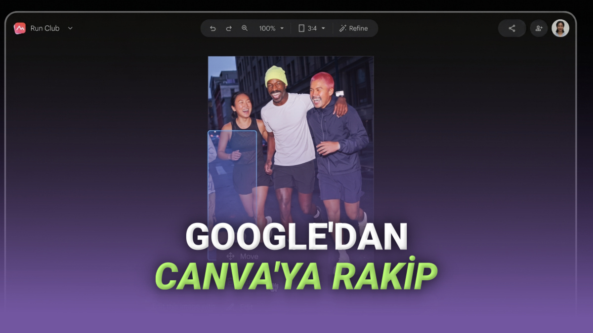 Google Pics Duyuruldu: Canva'ya Rakip Yapay Zekâ Destekli Görsel Tasarım Aracı
