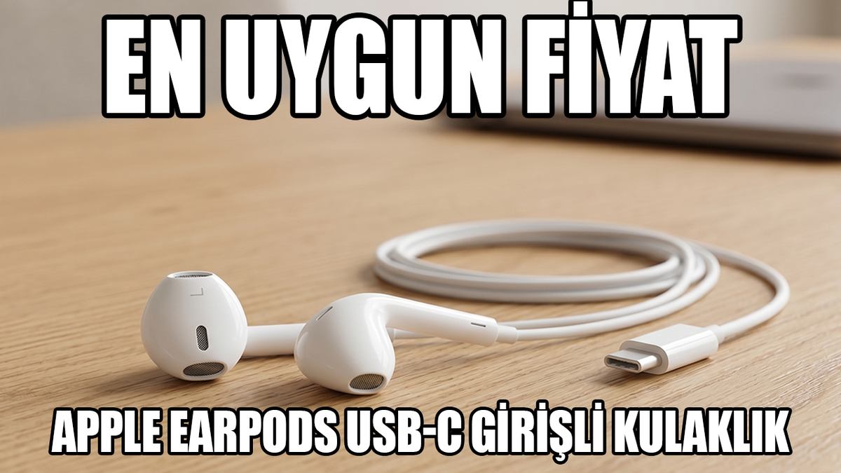 Amazon'da Apple EarPods kulaklıkta indirim!