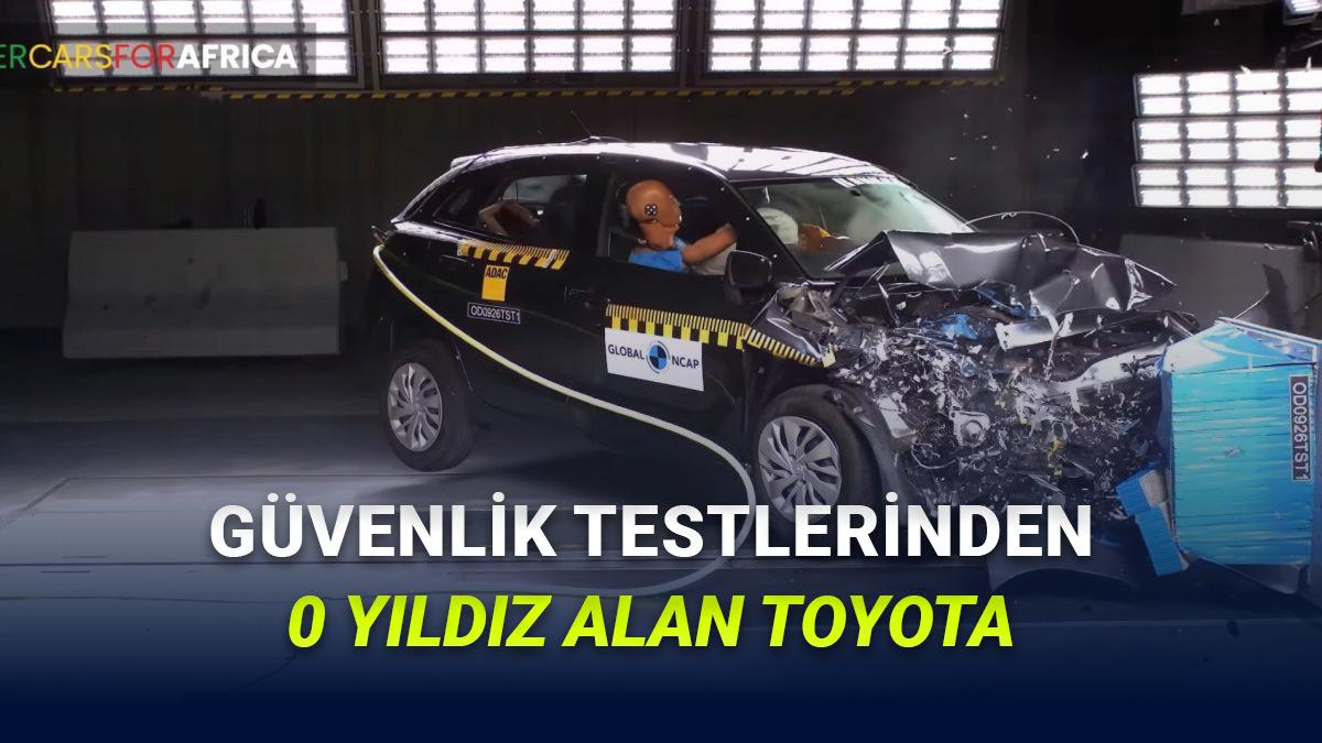 Toyota'nın Popüler Bir Modeli, NCAP Çarpışma Testlerinden 0 Yıldız Aldı! 