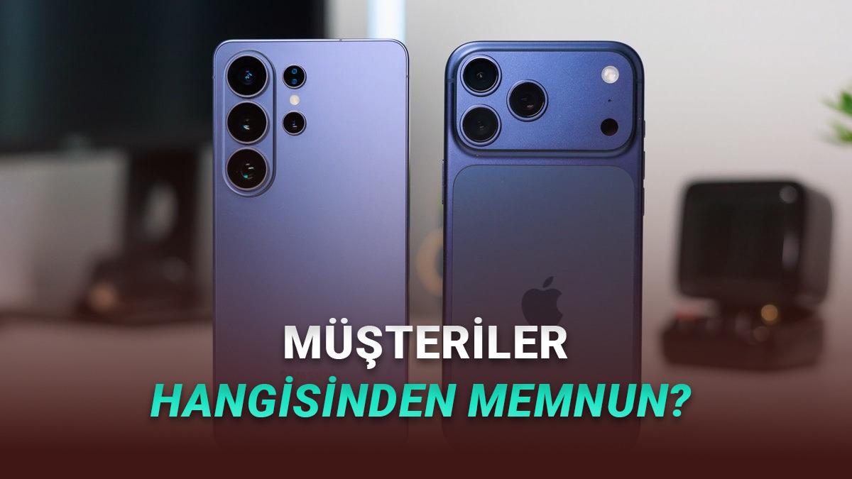 Apple ve Samsung Karşı Karşıya: Hangi Telefon Markasının Kullanıcıları Daha Memnun? 