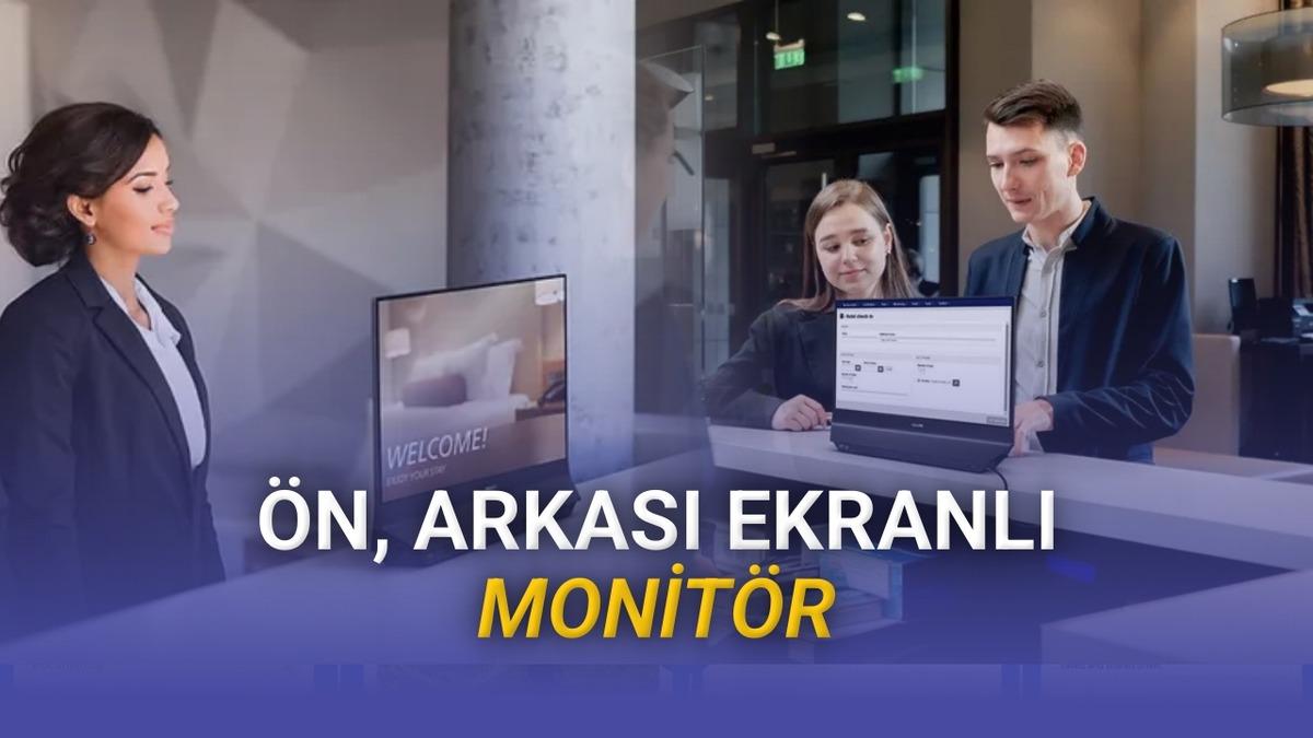 Phillips, Hem Arkasında Hem Önünde Ekran Olan Monitör Tanıttı