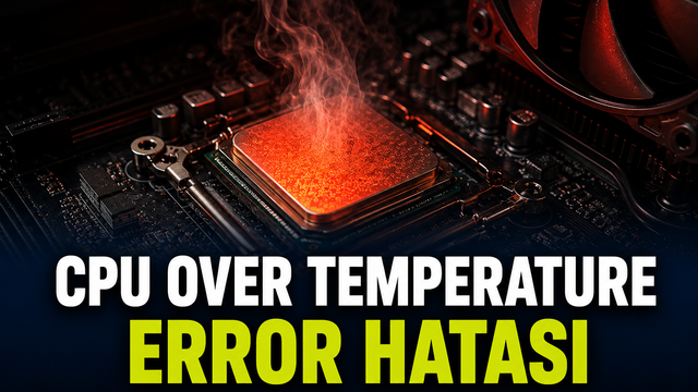 'CPU Over Temperature Error' Hatası Neden Çıkar? Kesin Çözüm Yolları