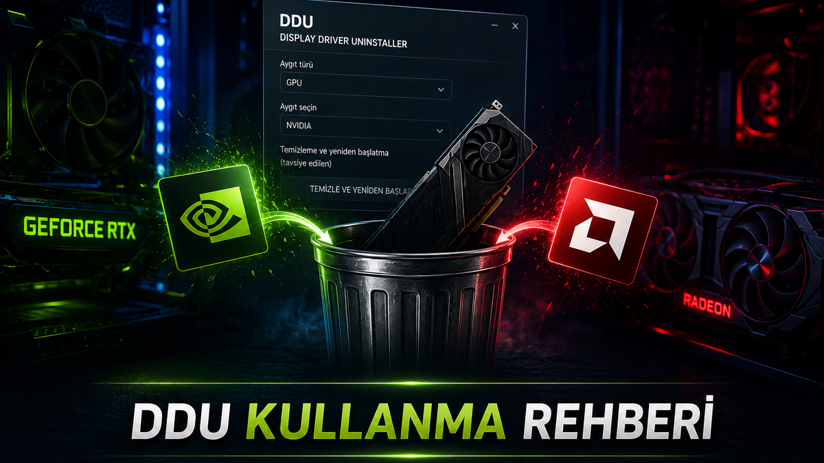 Ekran Kartı Driver Kaldırma Nasıl Yapılır?