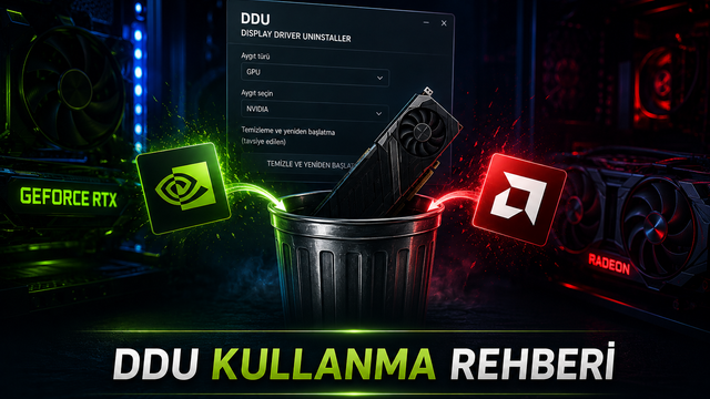 Ekran Kartı Driver Kaldırma Nasıl Yapılır?