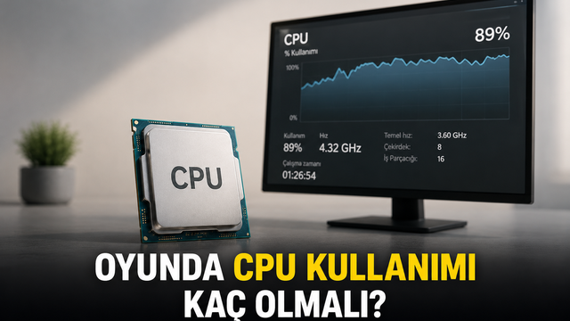 Oyunda CPU Kullanımı Kaç Olmalı?