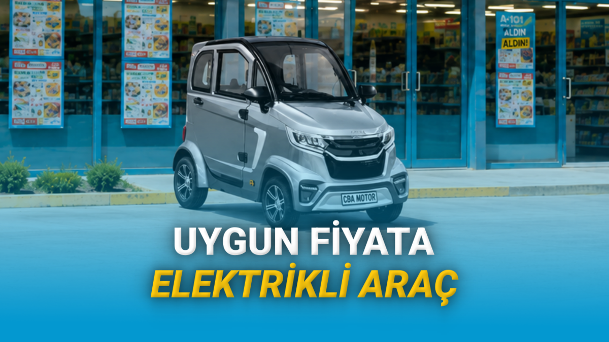 A101, 240 Bin TL'ye Ehliyetsiz Kullanılabilen Elektrikli Araç Satacak