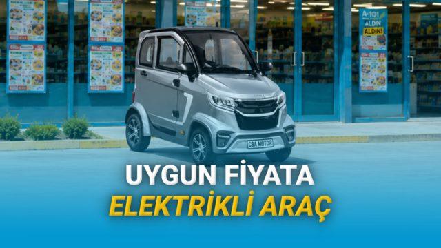 A101, 240 Bin TL'ye Ehliyetsiz Kullanılabilen Elektrikli Araç Satacak